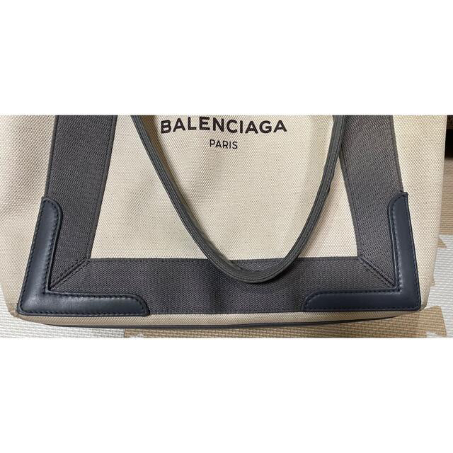 BALENCIAGA BAG(バレンシアガバッグ)の☆お値下げ☆バレンシアガ　ネイビーカバス　トートバッグ　Sサイズ レディースのバッグ(トートバッグ)の商品写真