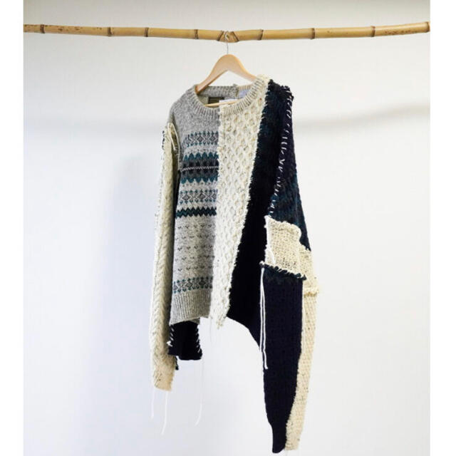 DISCOVERED(ディスカバード)のNordic Collage Sweater メンズのトップス(ニット/セーター)の商品写真