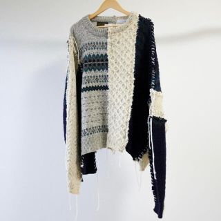 ディスカバード(DISCOVERED)のNordic Collage Sweater(ニット/セーター)