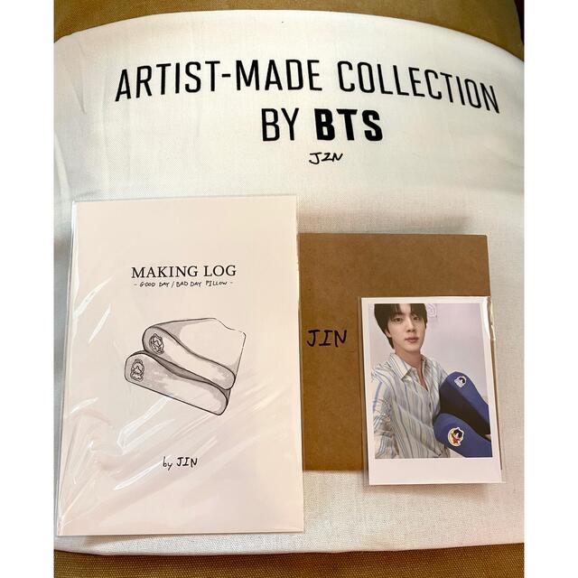 人気のファッションブランド!【新品 未使用】BTS JIN 枕 BAD DAY まとめ買いでお得 アーティストメイド JIN BTS アイドル