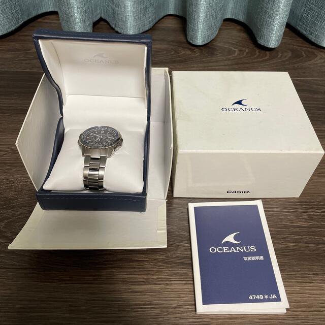 CASIO(カシオ)のCASIO OCEANUS チタン腕時計 メンズの時計(腕時計(アナログ))の商品写真