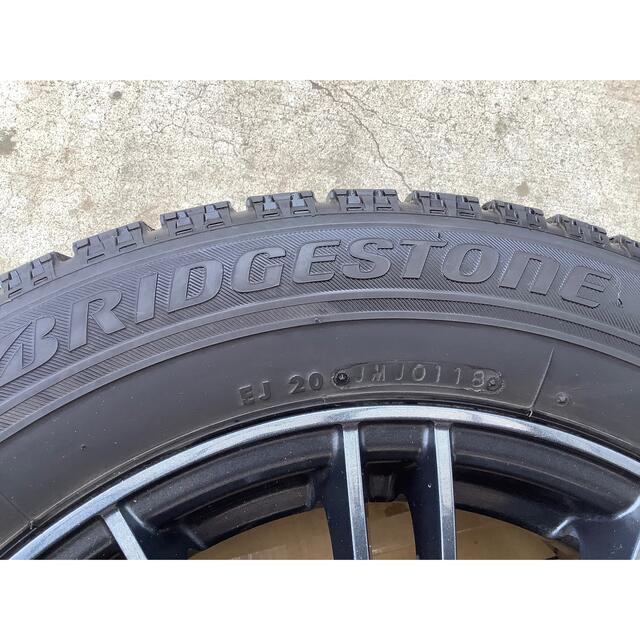 BRIDGESTONE(ブリヂストン)のブリジストン2018年製4本ホイール付　送料値上げ 自動車/バイクの自動車(タイヤ・ホイールセット)の商品写真