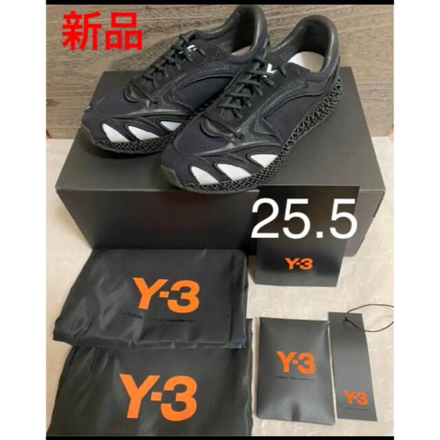 Y-3 - 新品 Y-3 スニーカー RUNNER 4D サイズ25.5の通販 by ポー ｜ワイスリーならラクマ