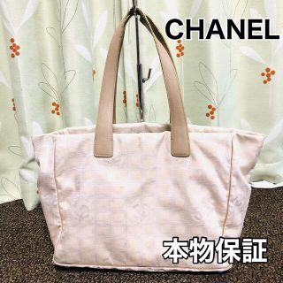 CHANEL♡トラベルライン台形トートバッグ黒