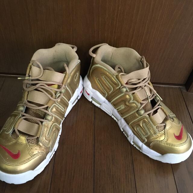 最強映え】Supreme×NIKE コラボ ゴールド ビックロゴ シュプテン-