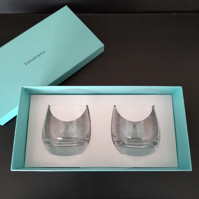 Tiffany & Co.(ティファニー)の美品✨TIFFANY ティファニー ガデンツペア外箱付き インテリア/住まい/日用品のキッチン/食器(グラス/カップ)の商品写真