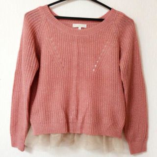 プロポーションボディドレッシング(PROPORTION BODY DRESSING)の✳︎プロポ  ピンクニット✳︎(ニット/セーター)