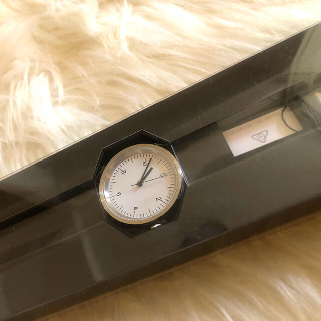 【新品】MUJI 腕時計・Ｗａｌｌ　Ｃｌｏｃｋ・シルバー