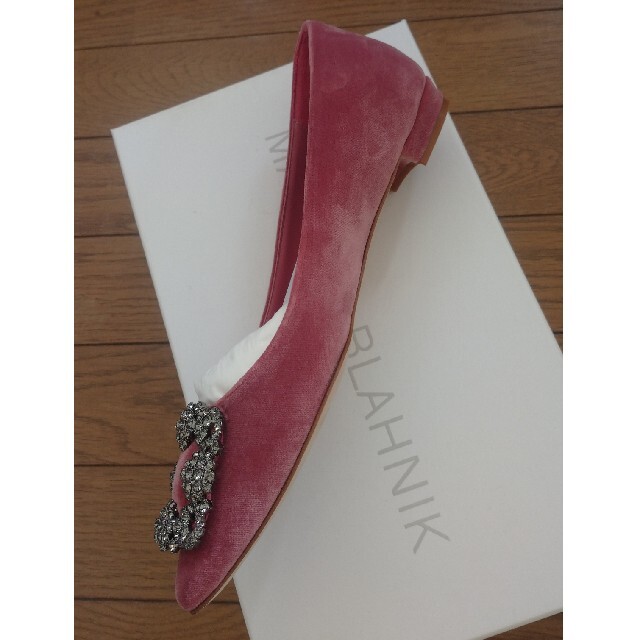 2023大得価 MANOLO BLAHNIK - マノロブラニクハンギシフラット36