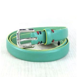 トミーヒルフィガー(TOMMY HILFIGER)の90s tommy hilfiger leather belt(ベルト)