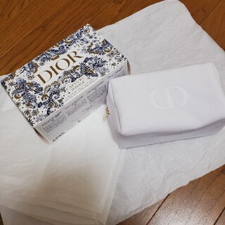 Christian Dior - DIOR ディオール 2021 クリスマス限定 ノベルティポーチ/ポーチ