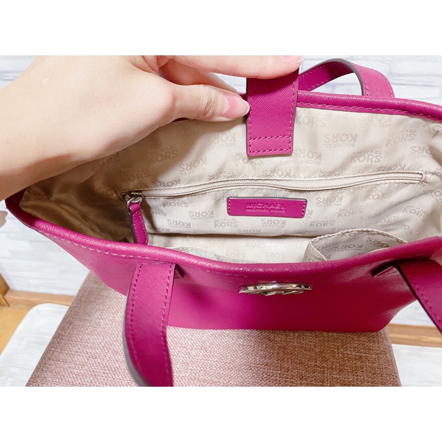 Michael Kors(マイケルコース)のマイケルコース♥️ハンドバッグ  ピンク レディースのバッグ(ハンドバッグ)の商品写真