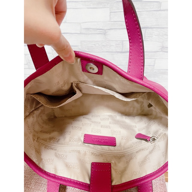 Michael Kors(マイケルコース)のマイケルコース♥️ハンドバッグ  ピンク レディースのバッグ(ハンドバッグ)の商品写真