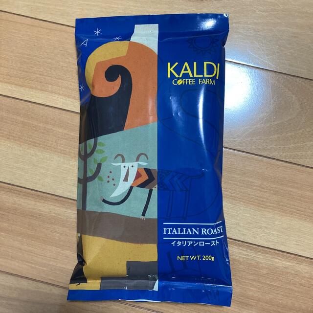 KALDI(カルディ)のカルディ　コーヒー粉　イタリアンロースト　3袋‼️200g  中挽　コーヒー粉 食品/飲料/酒の飲料(コーヒー)の商品写真