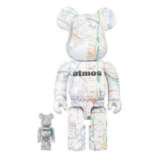 メディコムトイ(MEDICOM TOY)のBE@RBRICK atmos SUBWAY 100%＆400%(キャラクターグッズ)