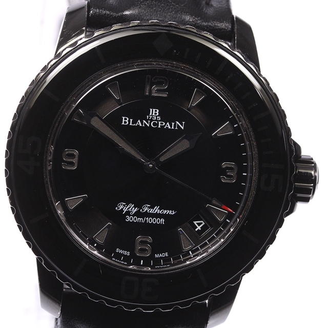 BLANCPAIN(ブランパン)の【Blancpain】ブランパン フィフティー ファゾムス デイト 5015.11C30.52 自動巻き メンズ【ev20】 メンズの時計(腕時計(アナログ))の商品写真