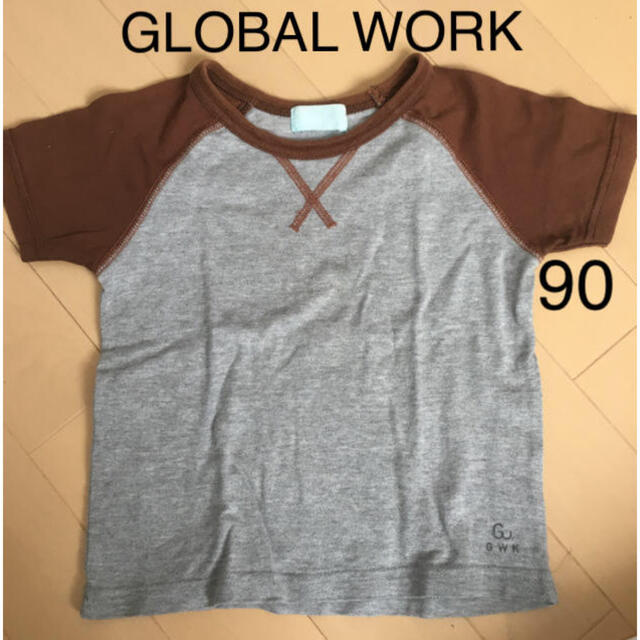 GLOBAL WORK(グローバルワーク)の90 GLOBAL WORK Tシャツ キッズ/ベビー/マタニティのキッズ服男の子用(90cm~)(Tシャツ/カットソー)の商品写真