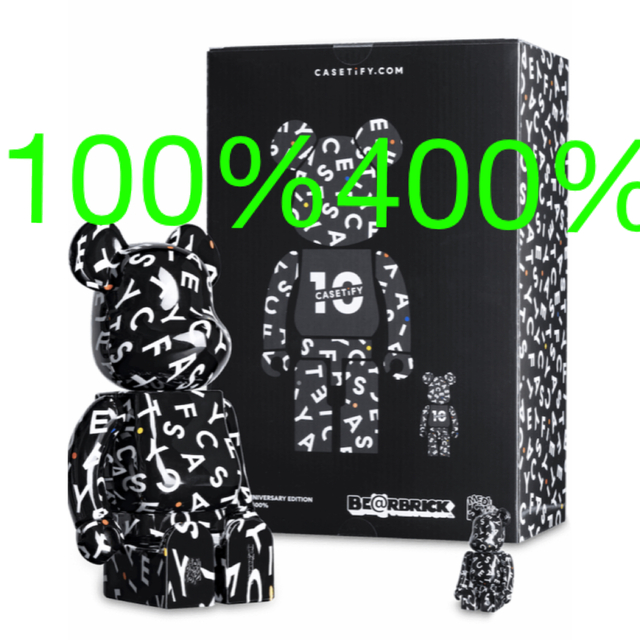 BE@RBRICK x CASETiFY 100% & 400% 10周年限定