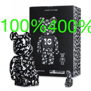 メディコムトイ(MEDICOM TOY)のBE@RBRICK x CASETiFY 100% & 400% 10周年限定(その他)