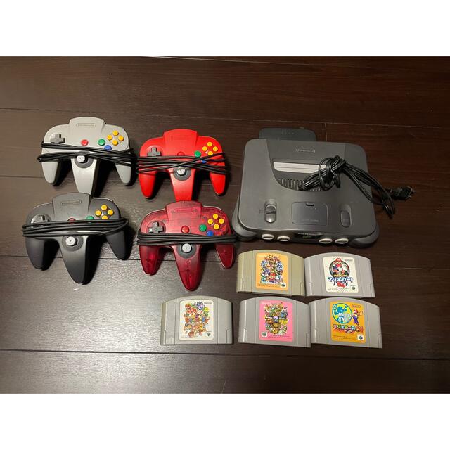 Nintendo64とNintendoソフトのセット