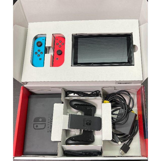 (66) 動作確認済 Switch 一式 2019年製 バッテリー強化モデルSwitch