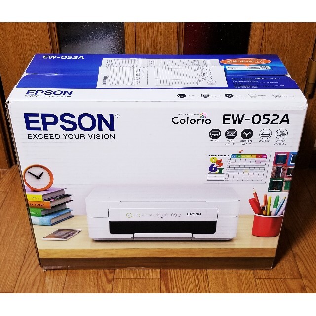 EPSON - 【新品未開封】EPSON カラリオ プリンター エプソン EW-052Aの ...