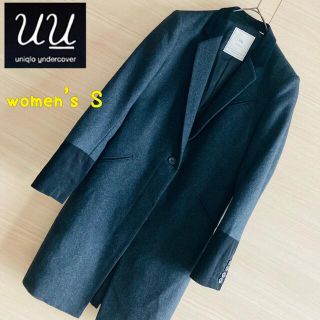 アンダーカバー(UNDERCOVER)の＊専用＊【中古】UNIQLO×UNDERCOVER ウール チャコールグレー(チェスターコート)