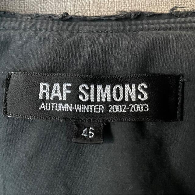 RAF SIMONS 2002-2003 AW ラフシモンズ アーカイブ