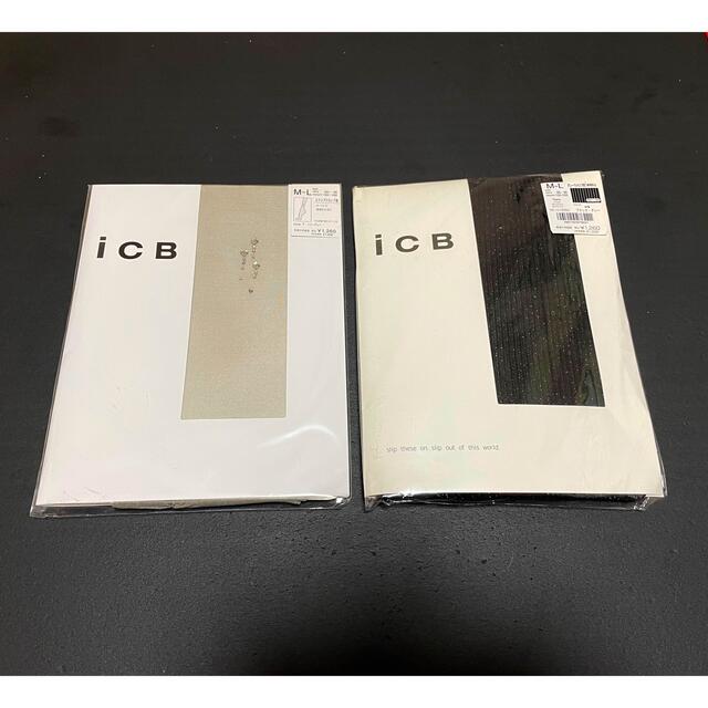 ICB(アイシービー)の【新品】ICB ストッキング 【2枚組】 レディースのレッグウェア(タイツ/ストッキング)の商品写真