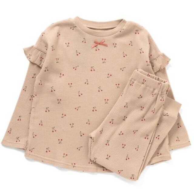 ampersand(アンパサンド)の新品　パジャマ　120  ampersand　アプレレクール　ブリーズ キッズ/ベビー/マタニティのキッズ服女の子用(90cm~)(パジャマ)の商品写真