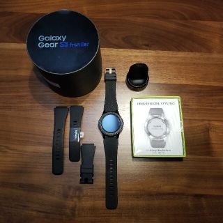 ギャラクシー(Galaxy)のlceman様専用　Galaxy Gear S3 Frontierおまけ付き(腕時計(デジタル))