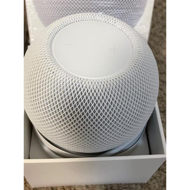 Apple(アップル)のApple HomePod mini 2台セット ホワイト スマホ/家電/カメラのオーディオ機器(スピーカー)の商品写真