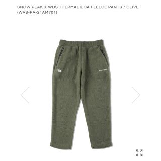 スノーピーク(Snow Peak)のSNOW PEAK WDS BOA FLEECE PANTS  Mサイズ(その他)