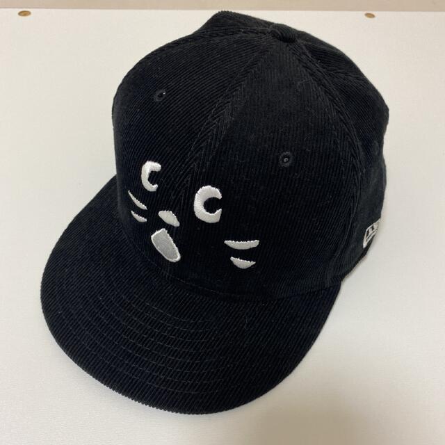 Ne-net(ネネット)の【Né-net】NEW ERA × にゃー コラボ コーデュロイ キャップ レディースの帽子(キャップ)の商品写真