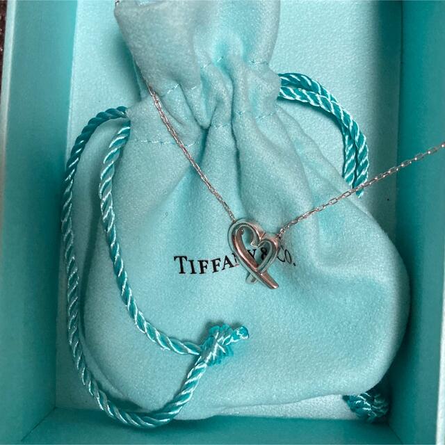 TIFFANY \u0026Co. ラビングハート インターロッキング ネックレス