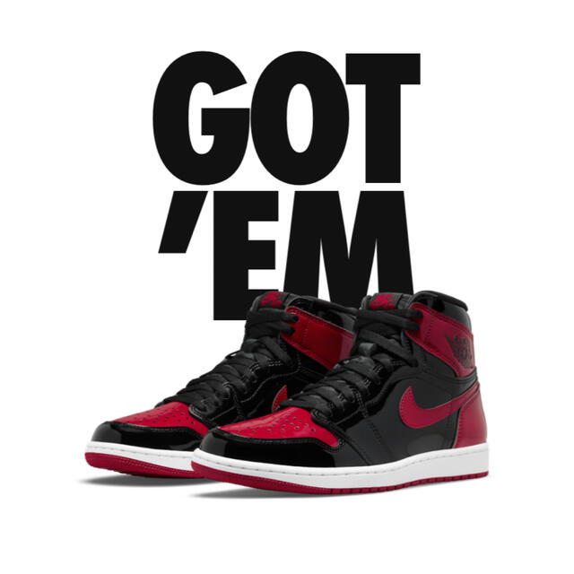 AIR JORDAN 1 Patent Bred 24cm