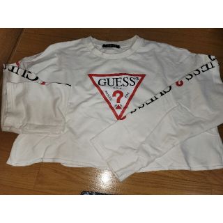 ゲス(GUESS)のGUESS ショート丈 ロンT(Tシャツ(長袖/七分))