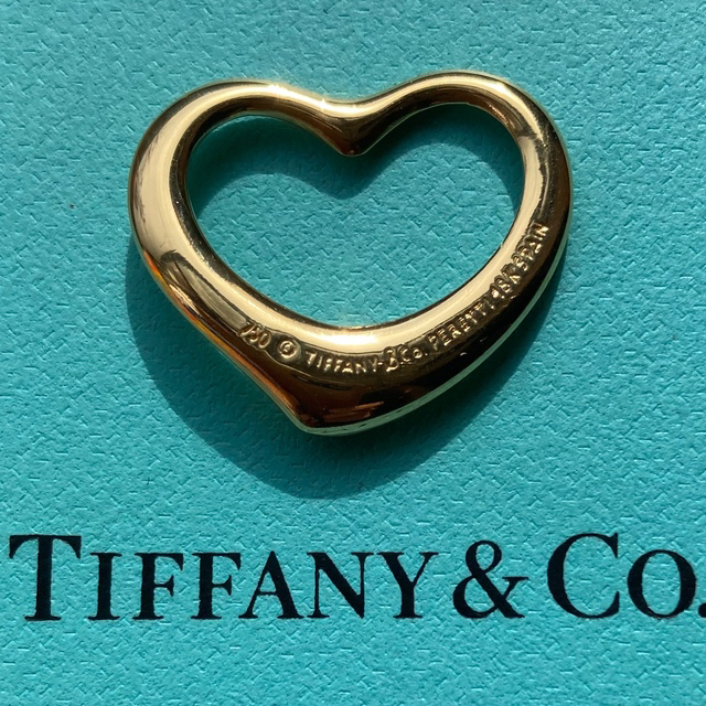 ーTIFFANY  ハートネックレス トップー