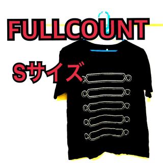 フルカウント(FULLCOUNT)のFULLCOUNT フルカウント メンズ ブラック Tシャツ Sサイズ 日本製(Tシャツ/カットソー(半袖/袖なし))