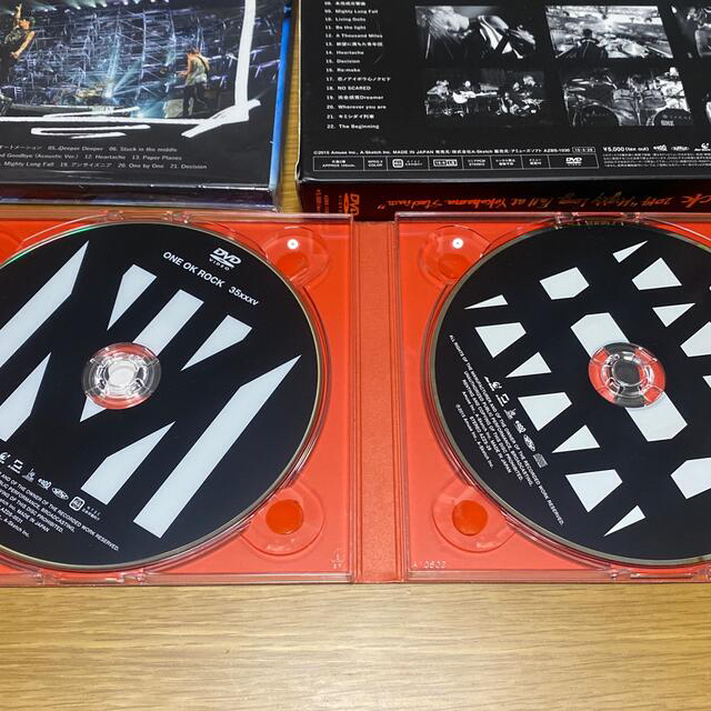 ONE OK ROCK(ワンオクロック)のONEOKROCK LIVEDVD CD エンタメ/ホビーのタレントグッズ(ミュージシャン)の商品写真