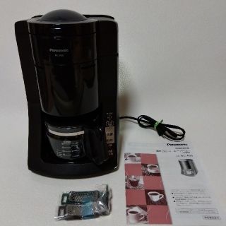 パナソニック(Panasonic)のパナソニック 沸騰浄水コーヒーメーカー 5カップ(670ml) NC-A56-K(コーヒーメーカー)