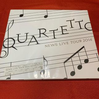 ニュース(NEWS)のNEWS QUARTETTO 初回盤 ブルーレイ(アイドルグッズ)