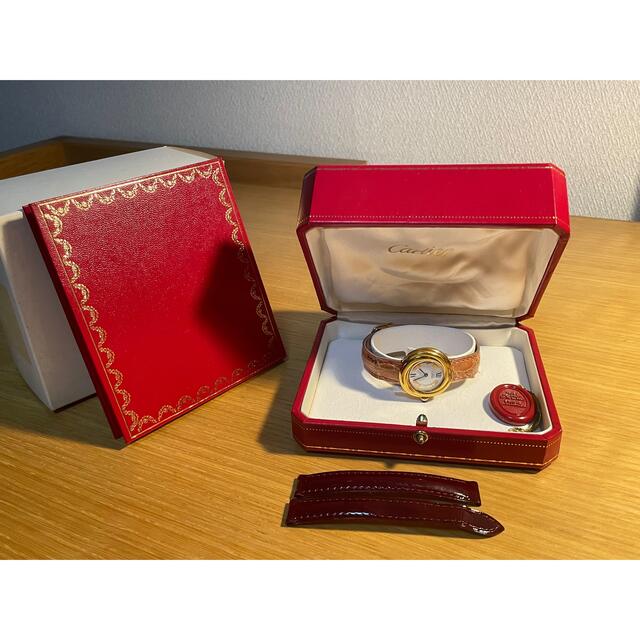 Cartier(カルティエ)のCartier Must Trinity vermeil 3 gold レディースのファッション小物(腕時計)の商品写真