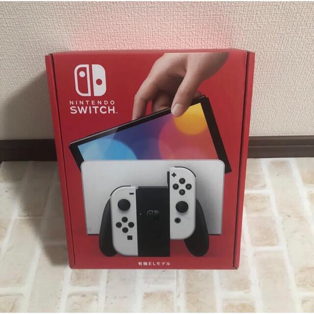 【新品】任天堂Switch (有機ELモデル) Joy-Conホワイト