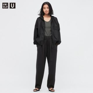 ユニクロ(UNIQLO)のスウェットギャザーパンツ(M)(カジュアルパンツ)