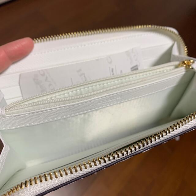 COACH(コーチ)のコーチ　長財布　ホワイトエナメル メンズのファッション小物(長財布)の商品写真