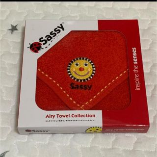 サッシー(Sassy)のsassy ミニタオル　新品　ベビー　プレゼントにも(ハンカチ)