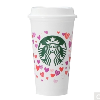 Starbucks Coffee - 新品 スタバ  バレンタイン 2022 カラーチェンジング リユーザブルカップ