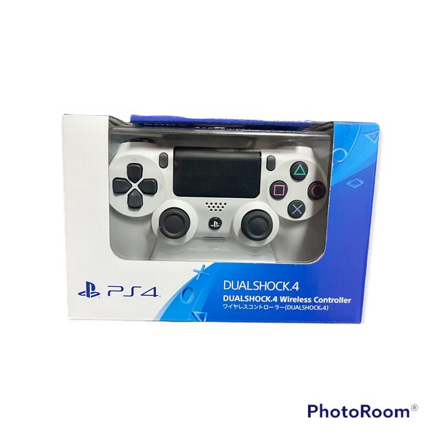 ワイヤレスコントローラー (DUALSHOCK 4) グレイシャー・ホワイトエンタメ/ホビー