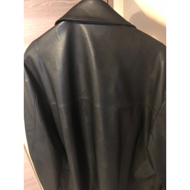 COMOLI(コモリ)のstein FAKE LEATHER CAR JACKET メンズのジャケット/アウター(レザージャケット)の商品写真